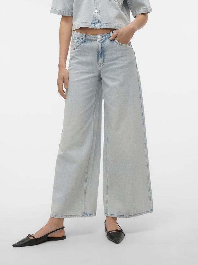 Vero Moda VMANNET Mid rise Wide fit Jeans - 10307662