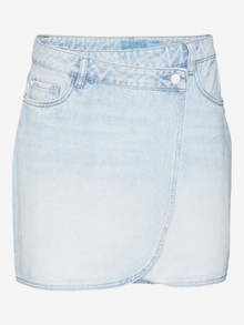 Vero Moda VMBETTY Kurzer Rock -Light Blue Denim - 10307663