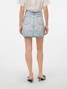 Vero Moda VMBETTY Kurzer Rock -Light Blue Denim - 10307663