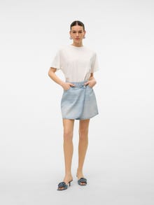 Vero Moda VMBETTY Kurzer Rock -Light Blue Denim - 10307663