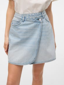 Vero Moda VMBETTY Kurzer Rock -Light Blue Denim - 10307663