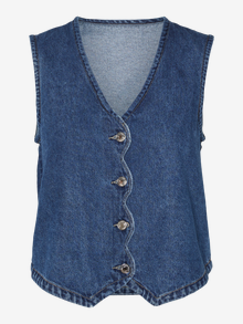 Vero Moda VMORIA Tyylikkäät liivit -Dark Blue Denim - 10307668