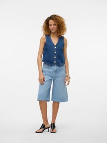 Vero Moda VMORIA Tyylikkäät liivit -Dark Blue Denim - 10307668