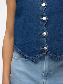 Vero Moda VMORIA Tyylikkäät liivit -Dark Blue Denim - 10307668
