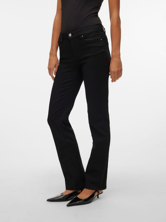 Vero Moda VMFLASH Taille moyenne Straight Fit Jeans - 10307710