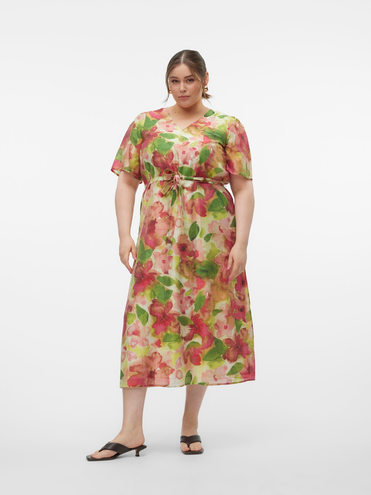 Vero Moda VMCMIRA Pitkä mekko -Birch - 10307717