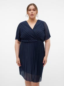 Vero Moda VMCMALONE Kort kjole -Navy Blazer - 10307768