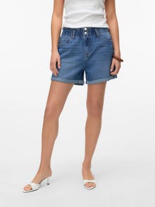 Vero Moda VMLYRA Shorts -Medium Blue Denim - 10307784