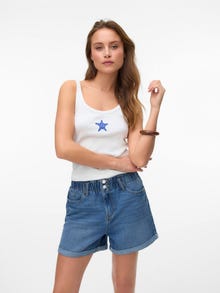 Vero Moda VMLYRA Shorts -Medium Blue Denim - 10307784
