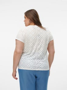 Vero Moda VMCTASSA Topit -Snow White - 10307796