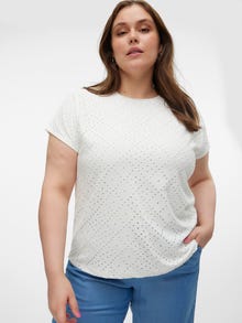 Vero Moda VMCTASSA Topit -Snow White - 10307796