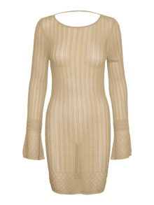 Vero Moda SOMETHINGNEW Styled by; Larissa Wehr Kort kjole -Marzipan - 10307802