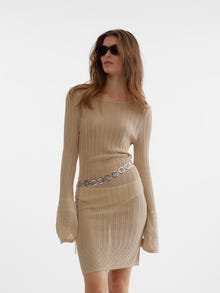 Vero Moda SOMETHINGNEW Styled by; Larissa Wehr Krótka sukienka -Marzipan - 10307802