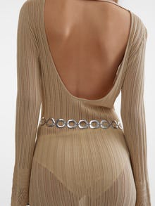 Vero Moda SOMETHINGNEW Styled by; Larissa Wehr Kort kjole -Marzipan - 10307802