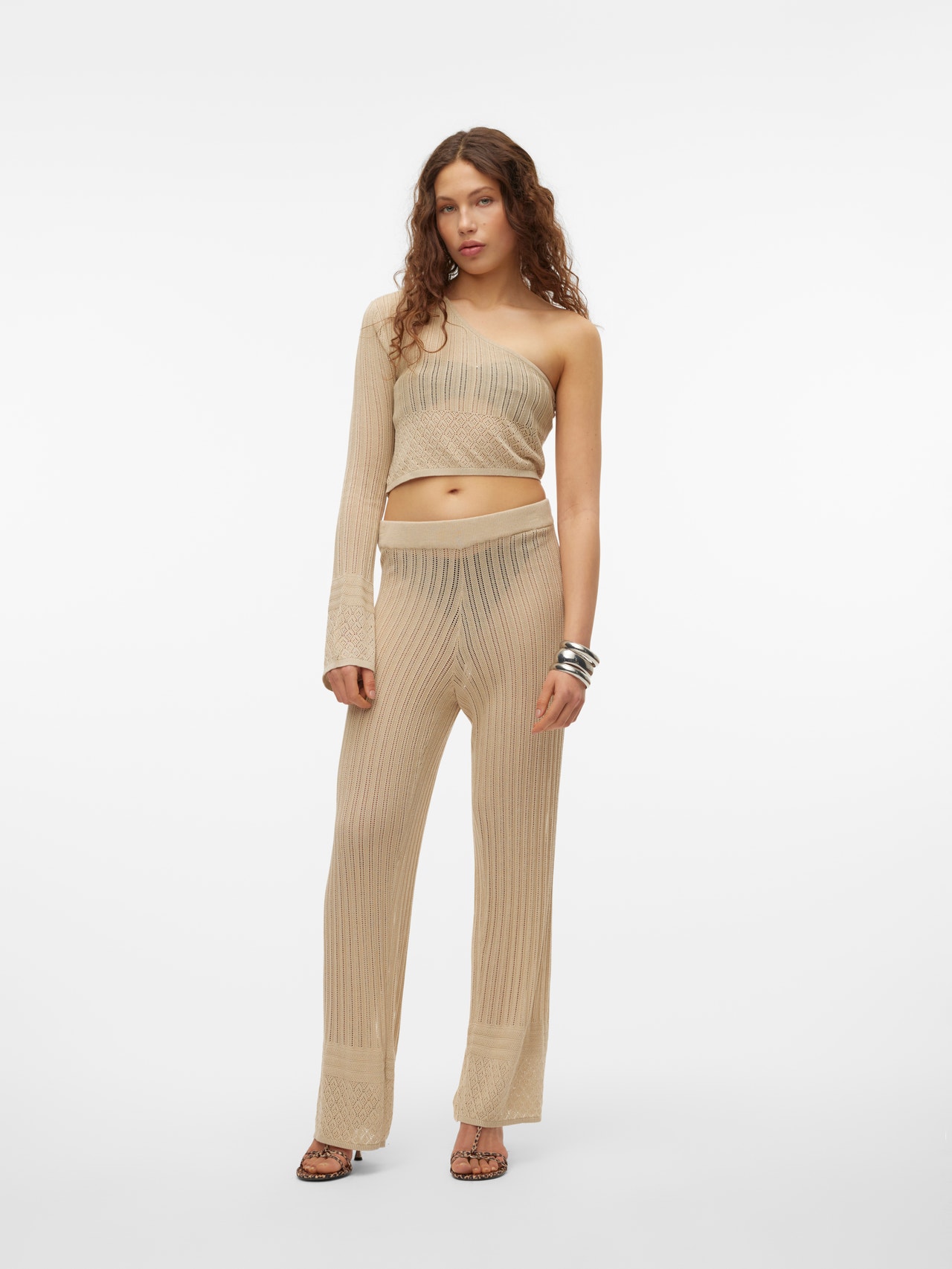 Vero Moda SOMETHINGNEW Styled by; Cenit Nadir Trousers -Marzipan - 10307805