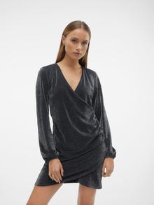 Vero Moda VMBRAVO Kort klänning -Black - 10307817