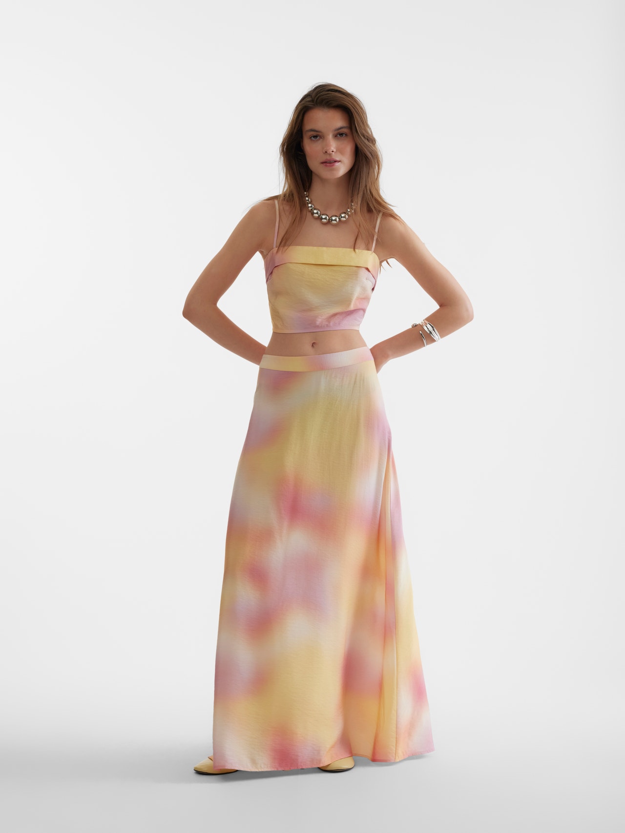 Vero Moda SOMETHINGNEW Styled by; Larissa Wehr Long Skirt -Camellia - 10307827