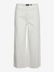 Vero Moda VMWILD High rise Trousers -Snow White - 10307837