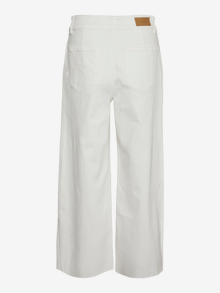Vero Moda VMWILD High rise Trousers -Snow White - 10307837