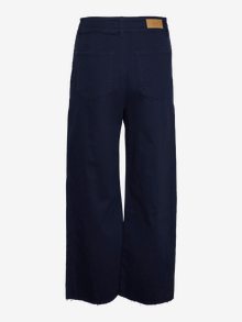 Vero Moda VMWILD High rise Trousers -Navy Blazer - 10307837
