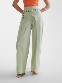 Vero Moda SOMETHINGNEW Styled by; Larissa Wehr Pantalones -Celadon Green - 10307844