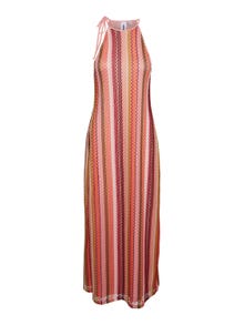 Vero Moda SOMETHINGNEW Styled by; Larissa Wehr Długa sukienka -Burnt Ochre - 10307847