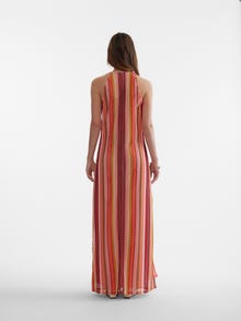 Vero Moda SOMETHINGNEW Styled by; Larissa Wehr Langes Kleid -Burnt Ochre - 10307847