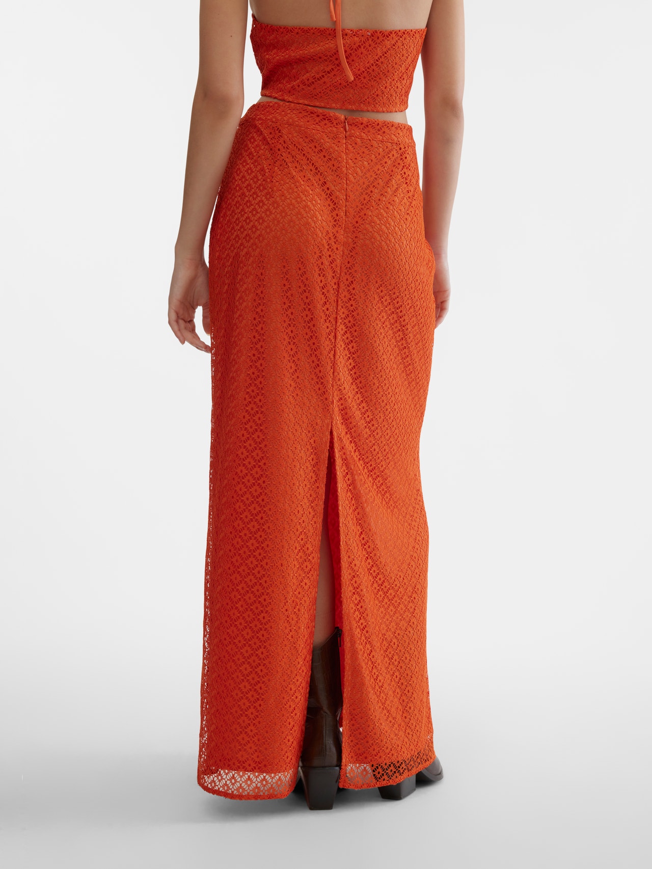 Vero Moda SOMETHINGNEW Styled by; Larissa Wehr Long Skirt -Burnt Ochre - 10307850