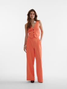 Vero Moda SNJENNIFER Tailored Waistcoat -Camellia - 10307853