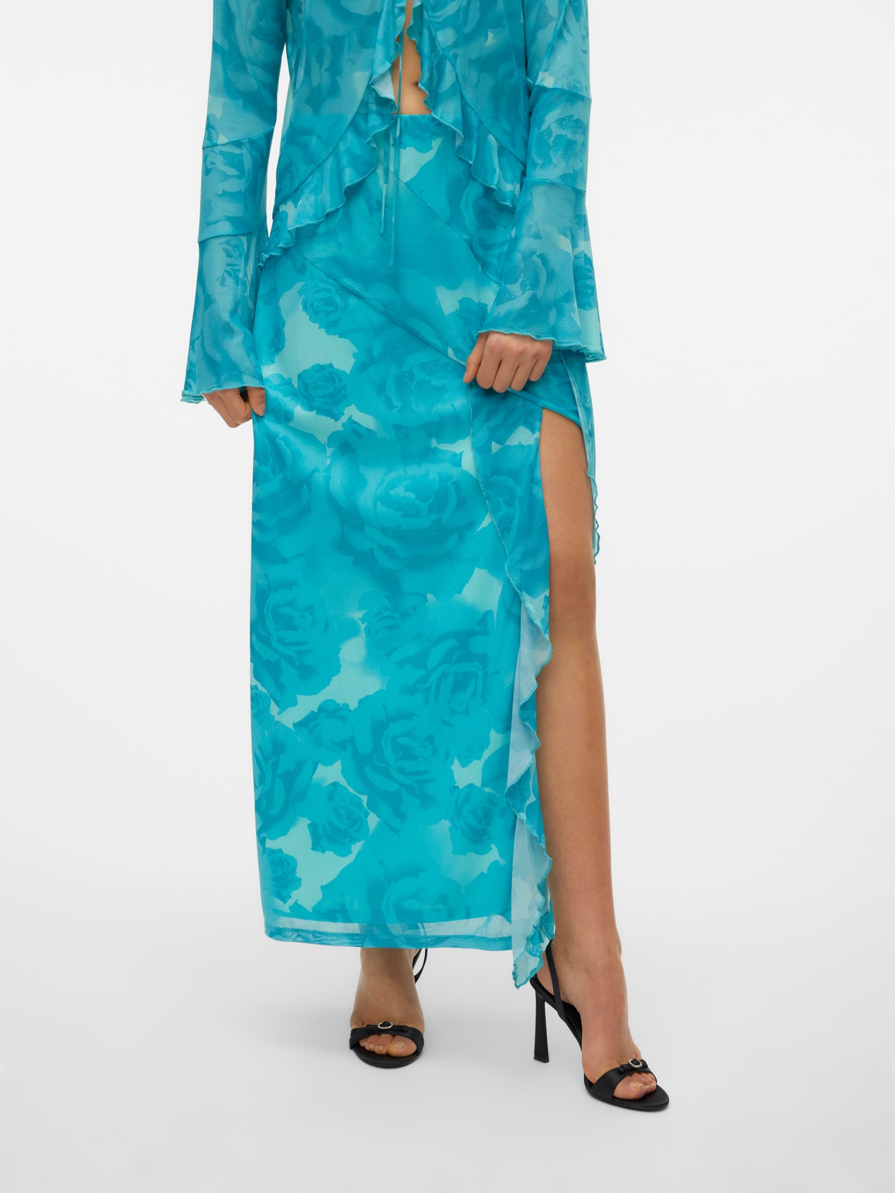 Vero Moda SOMETHINGNEW Styled by; Cenit Nadir Long Skirt -Ceramic - 10307887