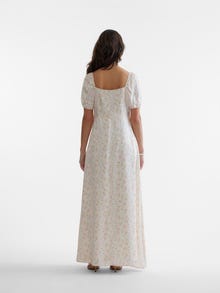 Vero Moda SOMETHINGNEW Styled by; Claudia Bhimra Long dress -White Swan - 10307898