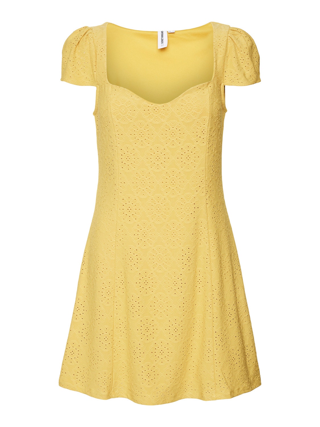 Vero Moda SOMETHINGNEW Styled by; Claudia Bhimra  Krótka sukienka -Spicy Mustard - 10307903