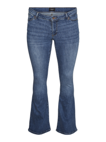 Vero Moda VMSIGI Krój flared Jeans -Medium Blue Denim - 10307913