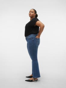 Vero Moda VMSIGI Low rise Flared Fit Jeans -Medium Blue Denim - 10307913