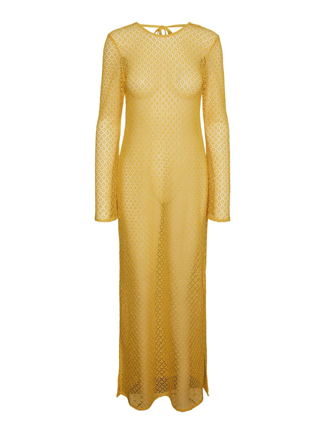 Vero Moda SOMETHINGNEW Styled by; Claudia Bhimra Lång klänning -Spicy Mustard - 10307949