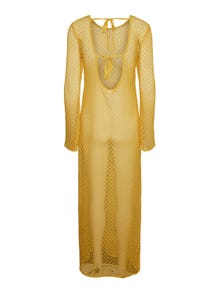 Vero Moda SOMETHINGNEW Styled by; Claudia Bhimra  Długa sukienka -Spicy Mustard - 10307949