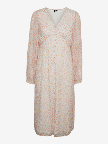 Vero Moda VMSMILLA Midiklänning -Snow White - 10307964