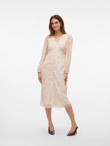 Vero Moda VMSMILLA Midiklänning -Snow White - 10307964