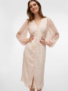 Vero Moda VMSMILLA Midiklänning -Snow White - 10307964