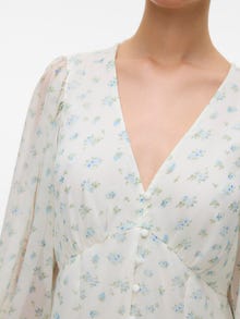 Vero Moda VMSMILLA Midi-jurk -Bright White - 10307964