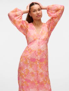 Vero Moda VMSMILLA Midi dress -Crystal Pink - 10307964