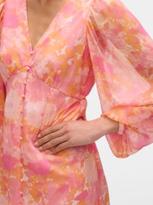 Vero Moda VMSMILLA Midimekko -Crystal Pink - 10307964