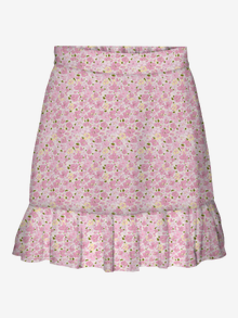 Vero Moda VMSMILLA Høy midje Kort skjørt -Snow White - 10307965