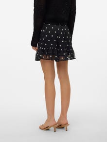 Vero Moda VMSMILLA Korkea vyötärö Lyhyt hame -Black - 10307965