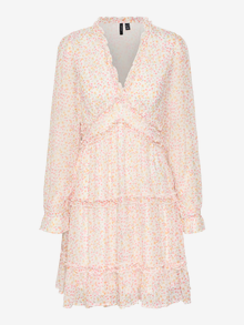 Vero Moda VMSMILLA Vestito corto -Snow White - 10307972