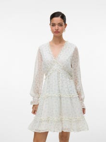 Vero Moda VMSMILLA Robe courte -Bright White - 10307972