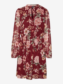 Vero Moda VMSILLA Trumpa suknelė -Cabernet - 10307978