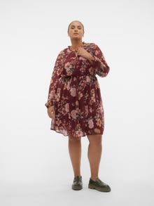 Vero Moda VMSILLA Trumpa suknelė -Cabernet - 10307978