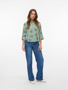Vero Moda VMEASY Shirt -Hedge Green - 10307986