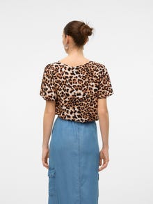 Vero Moda VMEASY T-Shirt -Tan - 10307987
